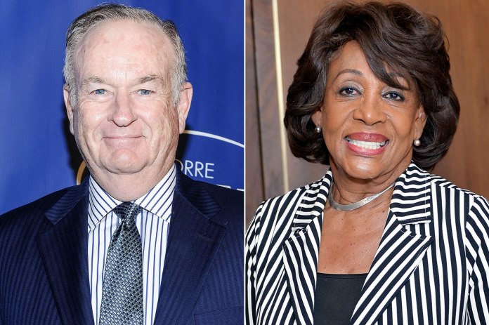 bill-o-reilly-and-maxine-waters